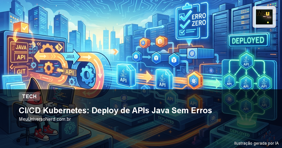 CI/CD Kubernetes: Deploy de APIs Java Sem Erros