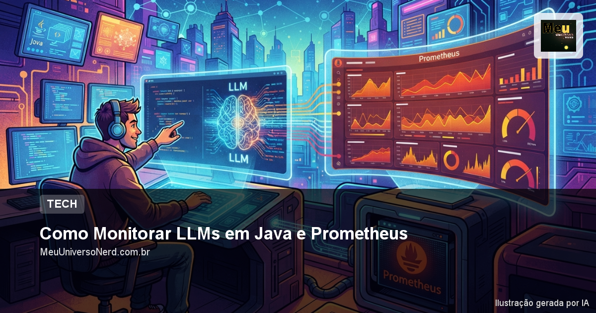 Como Monitorar LLMs em Java e Prometheus
