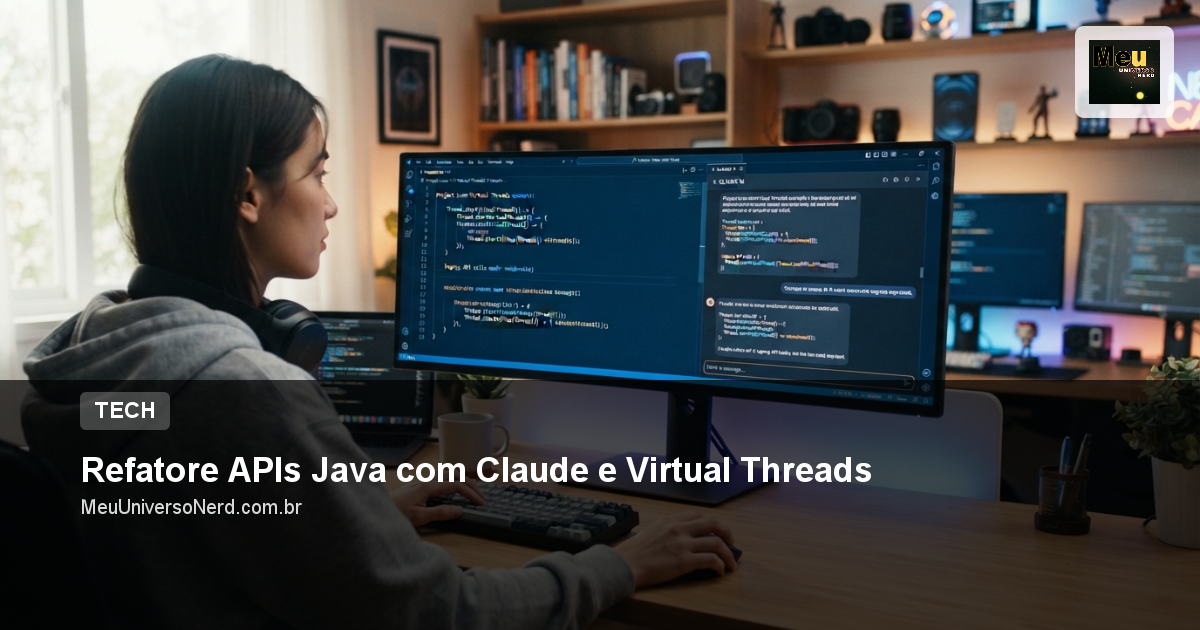 Refatore APIs Java com Claude e Virtual Threads