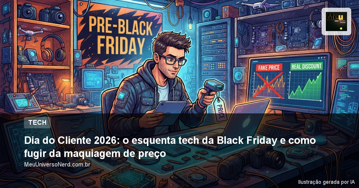 Dia do Cliente 2026: o esquenta tech da Black Friday e como fugir da maquiagem de preço