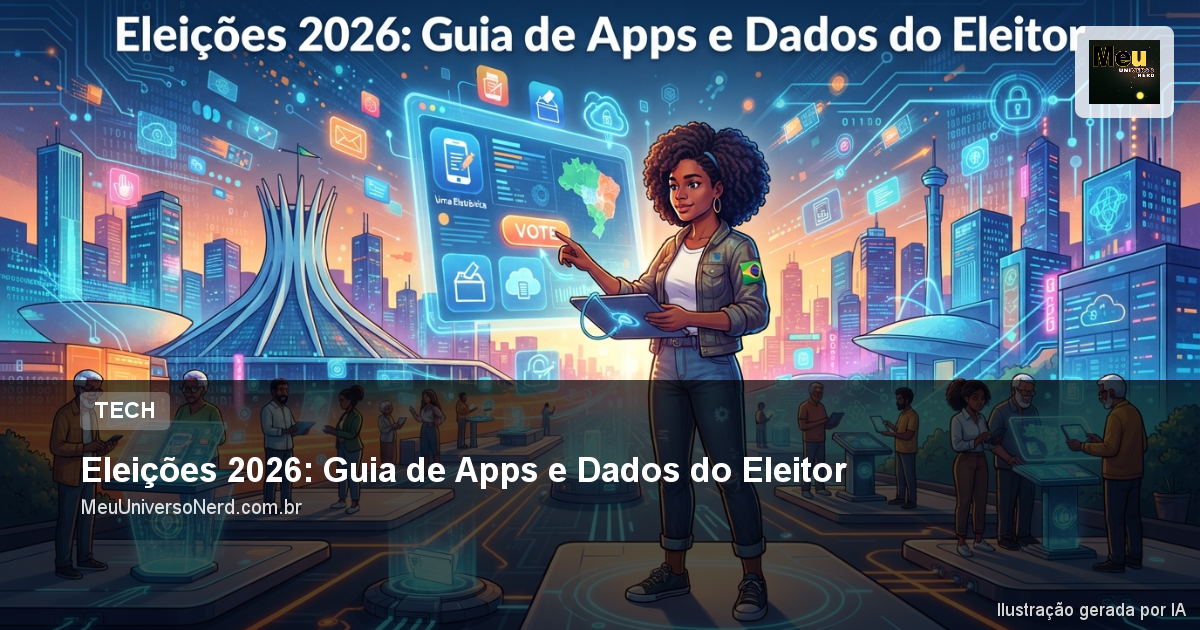 Eleições 2026: Guia de Apps e Dados do Eleitor