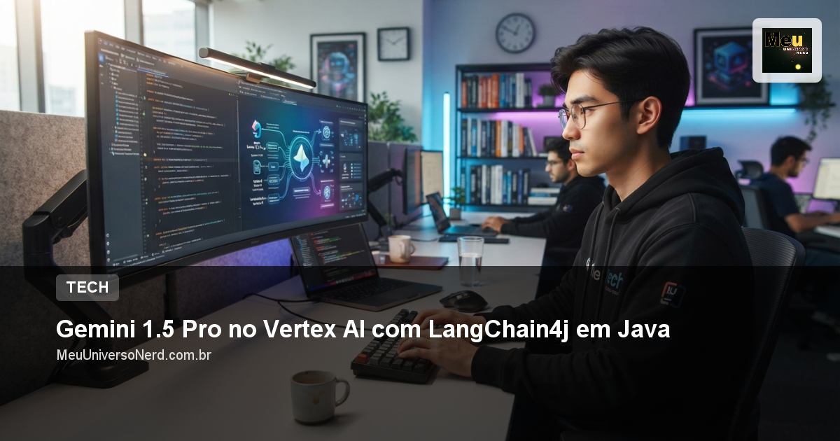 Gemini 1.5 Pro no Vertex AI com LangChain4j em Java