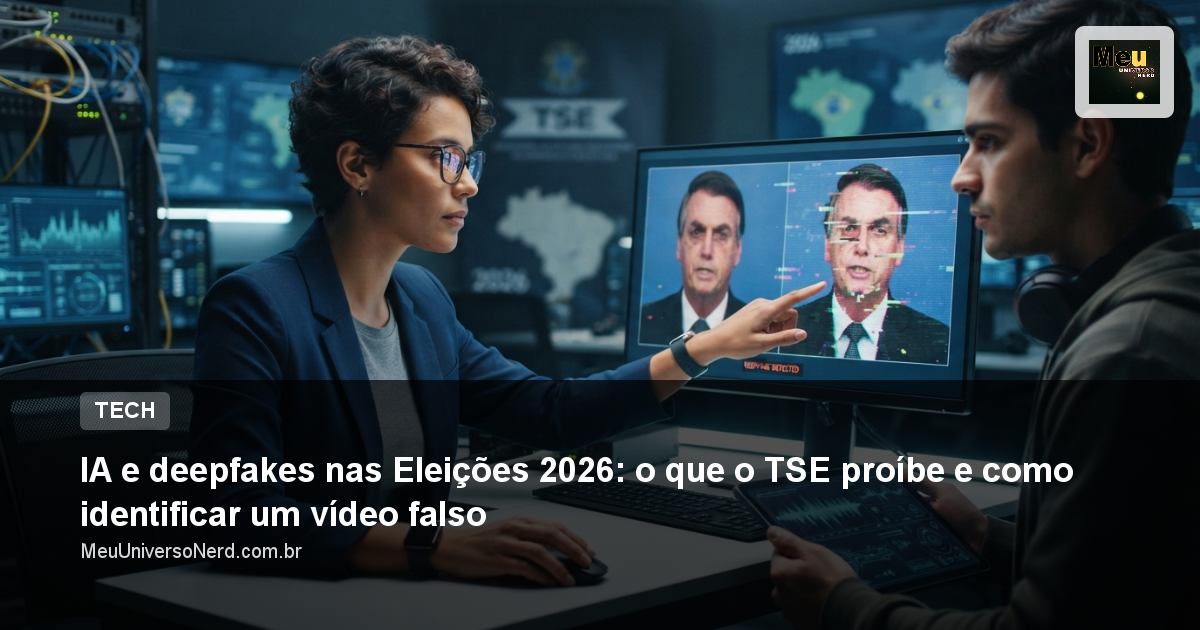 IA e deepfakes nas Eleições 2026: o que o TSE proíbe e como identificar um vídeo falso