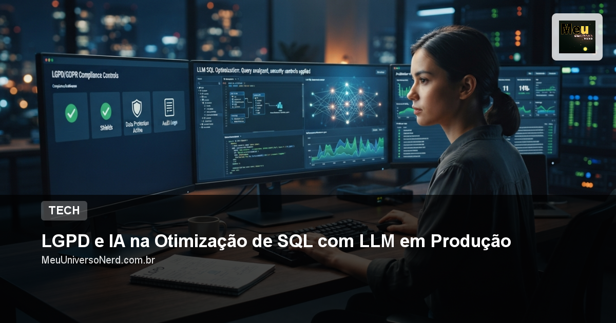 LGPD e IA na Otimização de SQL com LLM em Produção
