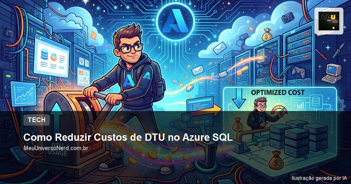 Como Reduzir Custos de DTU no Azure SQL